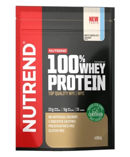 Whey Protein 400g White Chocolate + Coconut