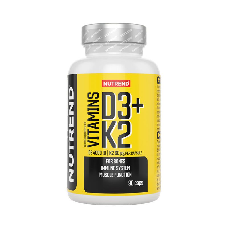 Vitamins D3+K2 - 90 cope