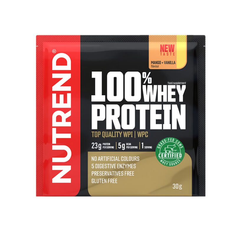 Whey Protein 30G
Mango + Vanilla